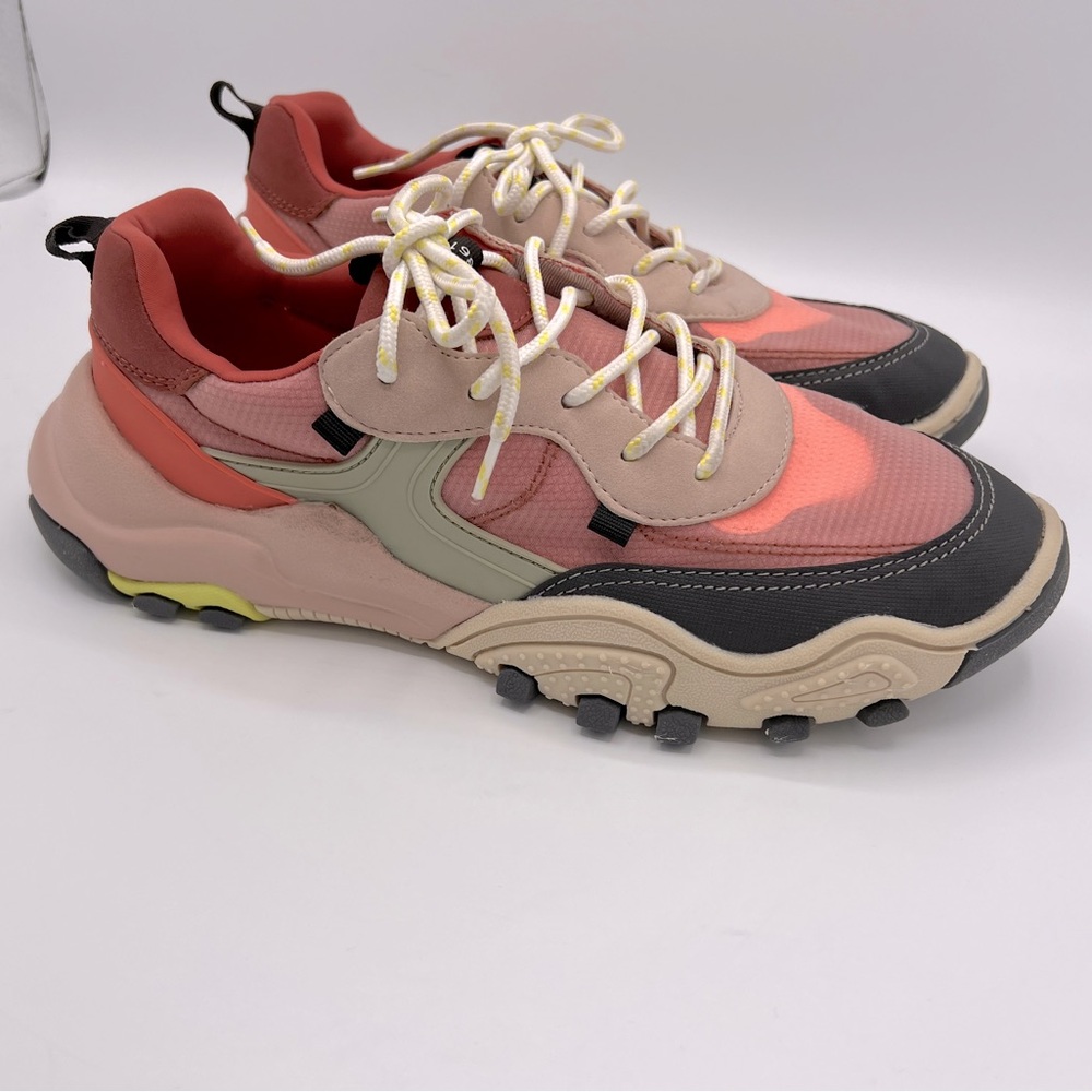 Zara MULTI-PIECE TECHNICAL SNEAKERS
ORANGE Pink sz 40 9